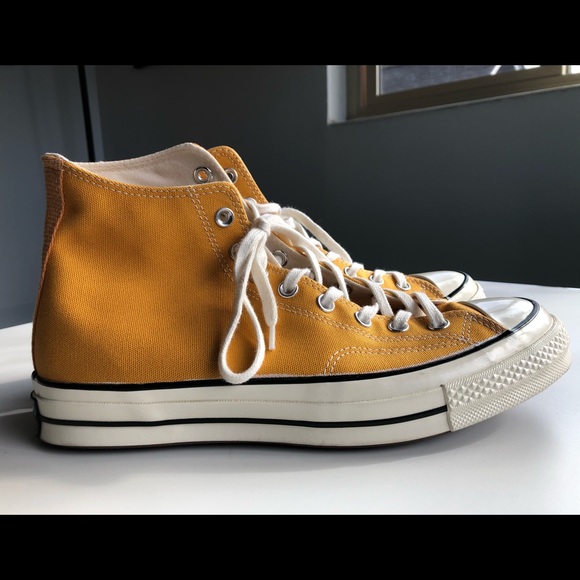 yellow mustard converse